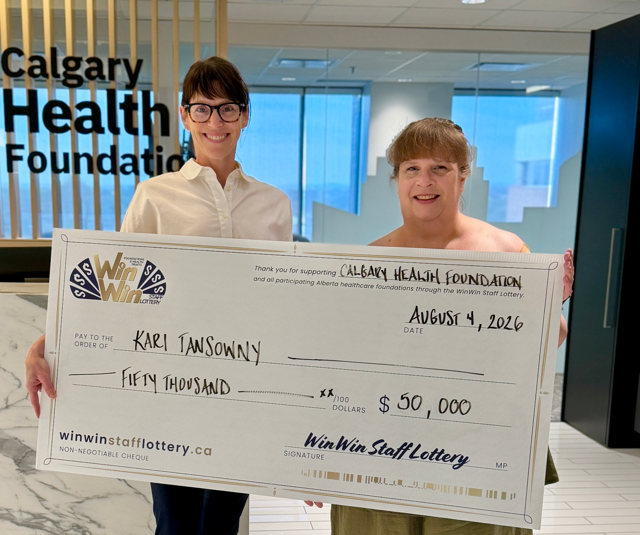 Kari Won $50,000 in the June 2026 Monthly draw!